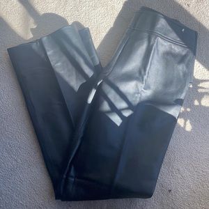 Danier Genuine Leather Bootcut pants in perfect condition